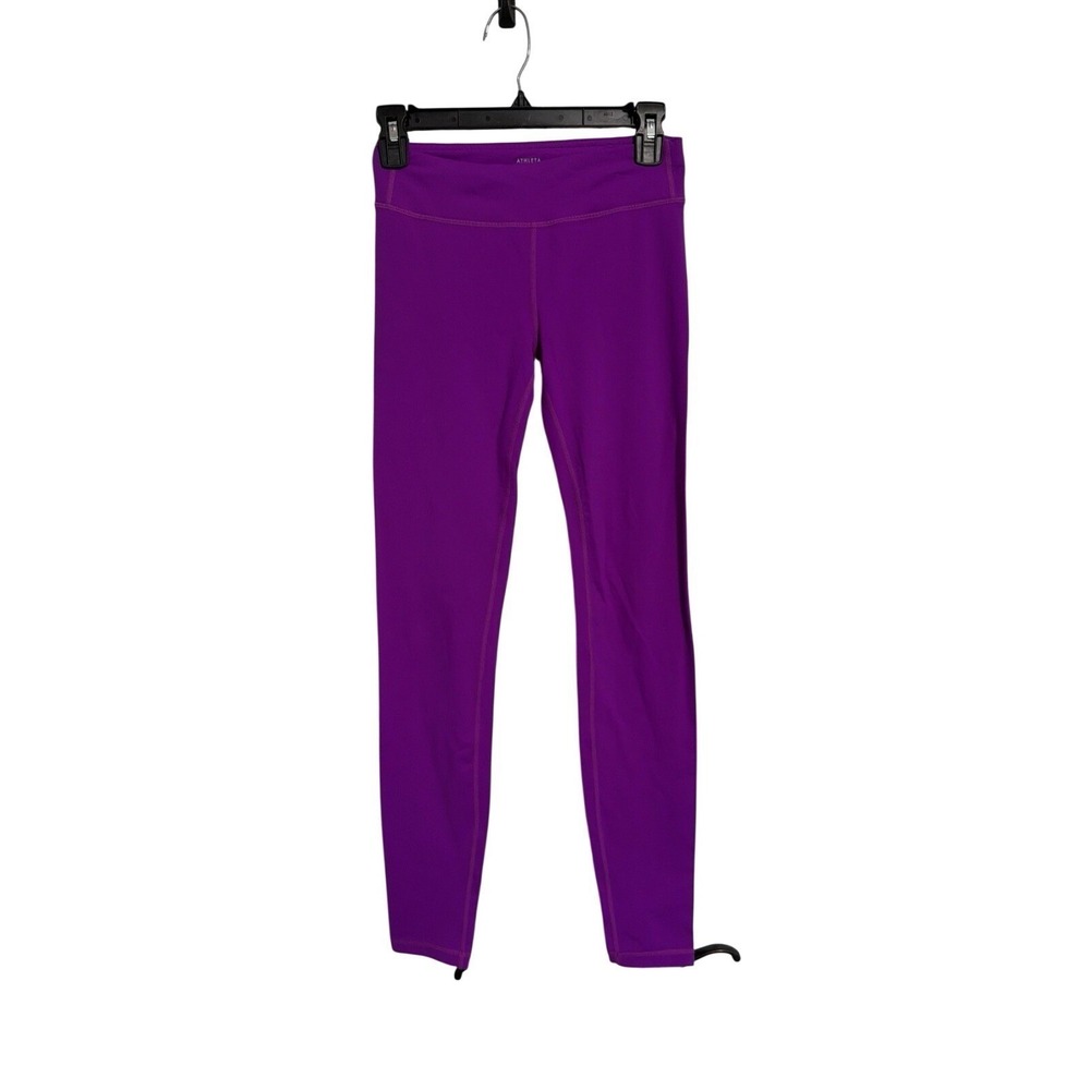Athleta Girl Purple Performance Leggings‎ Girls XL 14 Activewear Leggings Solid
